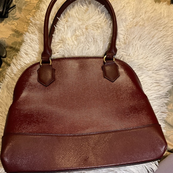Anne Klein Rich Brown Shoulder Bag - Picture 4 of 6